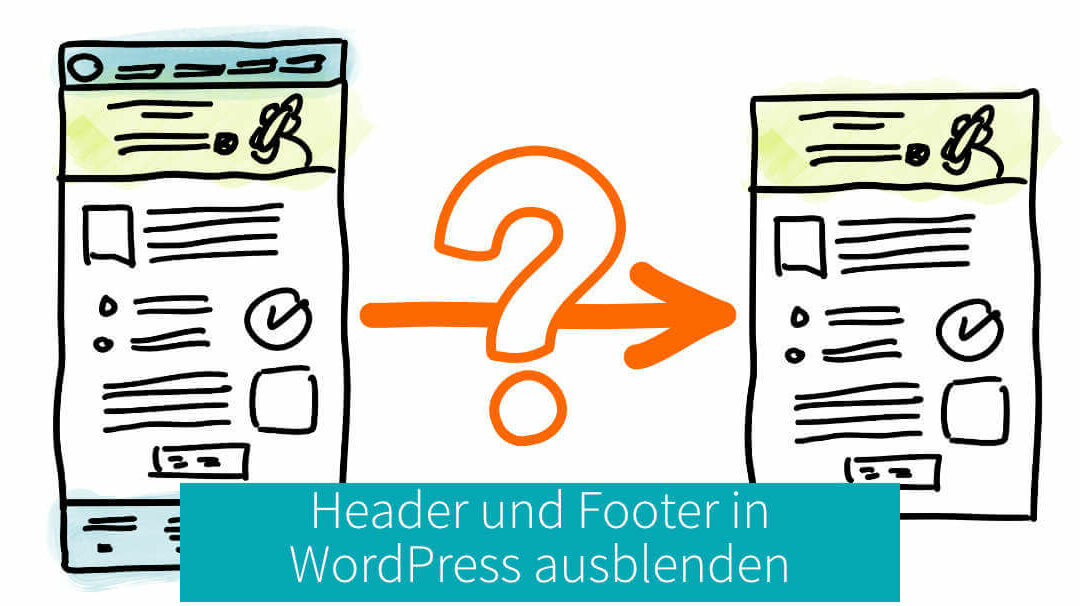 Header und Footer in WordPress ausblenden